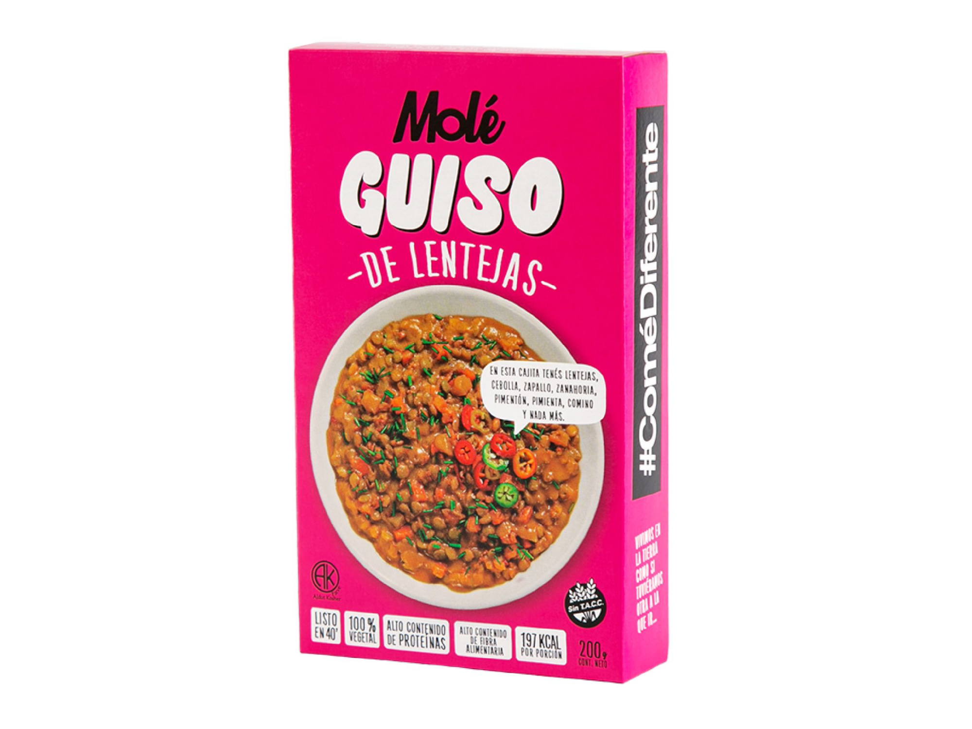 Guiso de lentejas - 200g