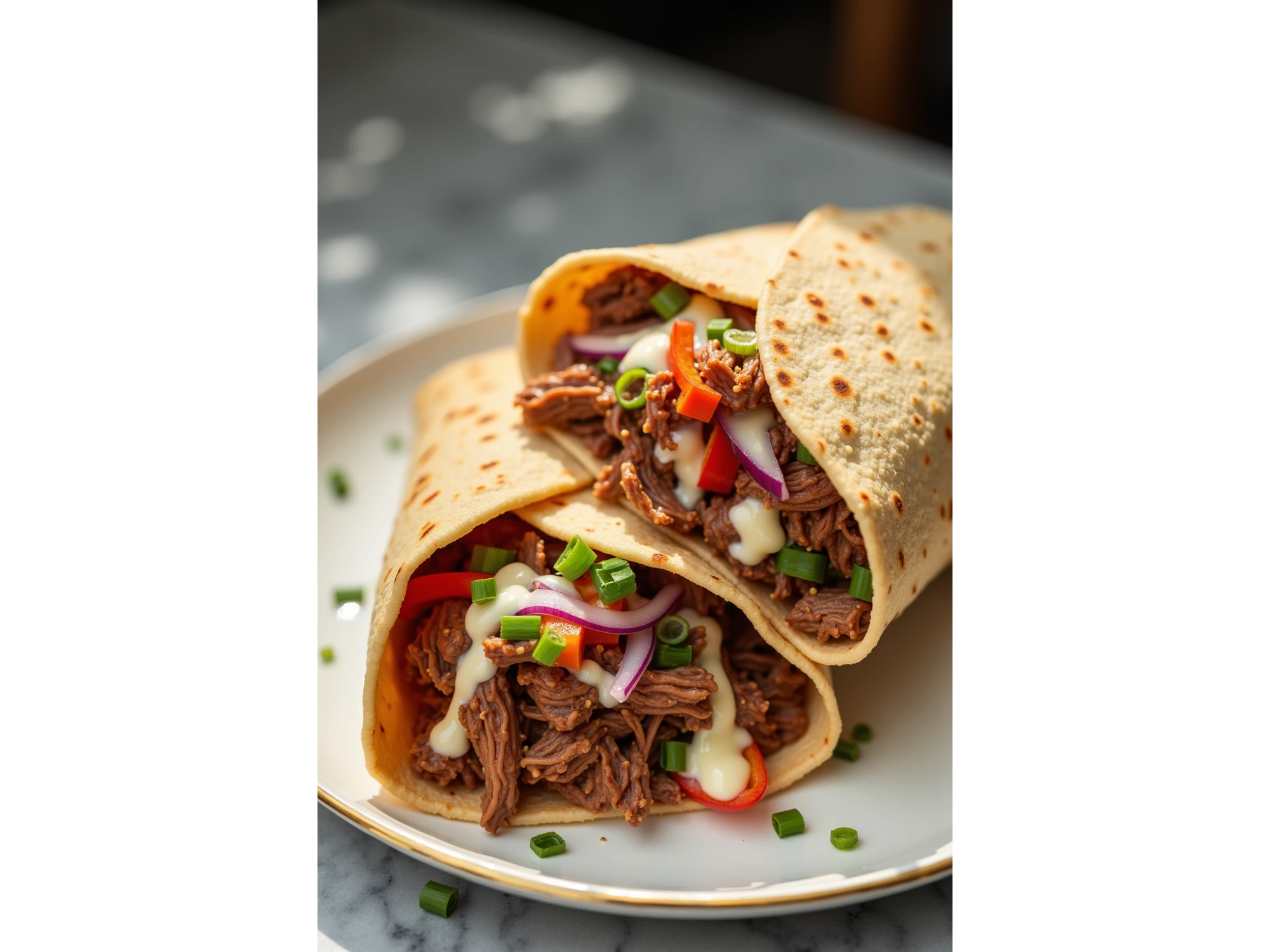 Wrap de Carne Desmechada y Vegetales - x 210 g