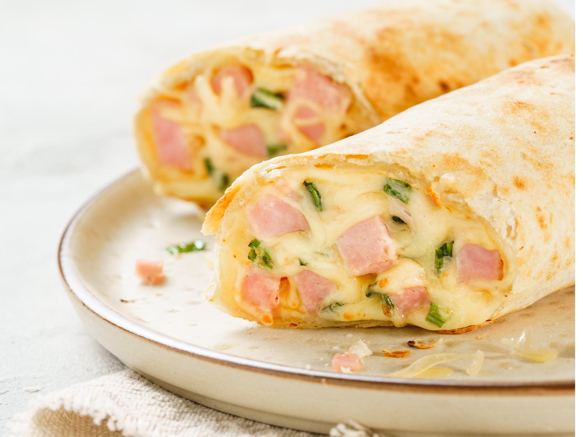 Wrap Jamón y queso - 210 gr - 1 unidad