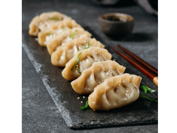 Dumplings de cerdo y repollo