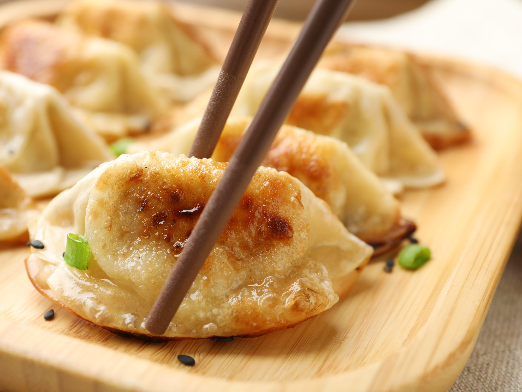 Dumplings de Carne y Acelga