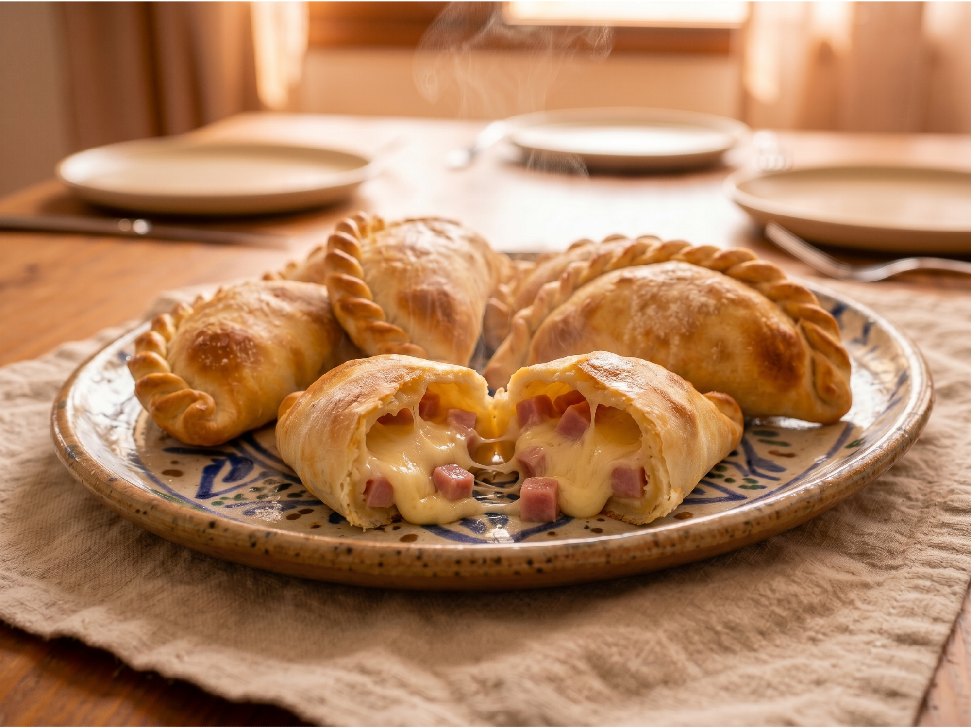 Empanadas de Jamón y Queso - x doc.