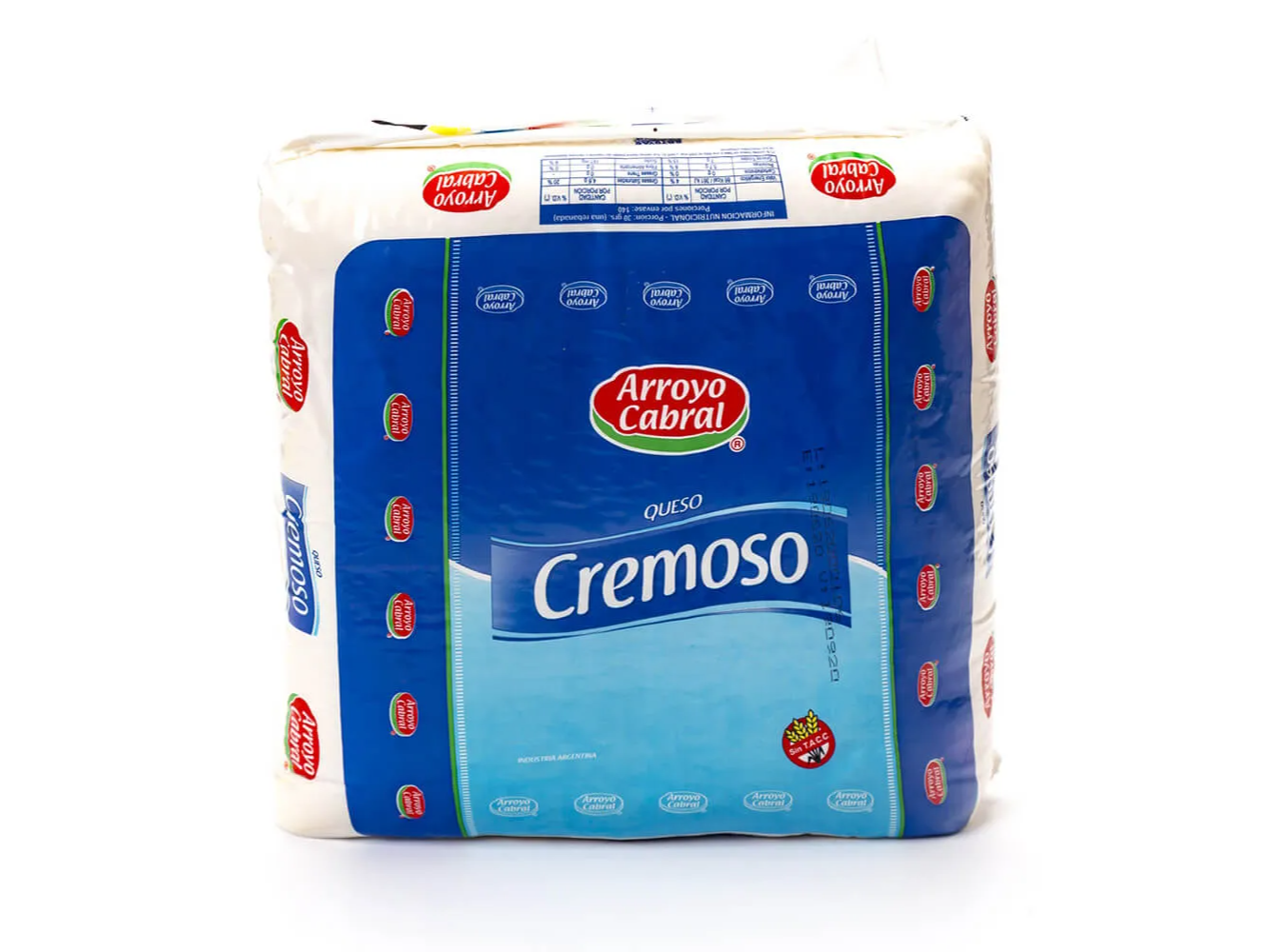 Queso Cremoso Arroyo Cabral - x 1 kg