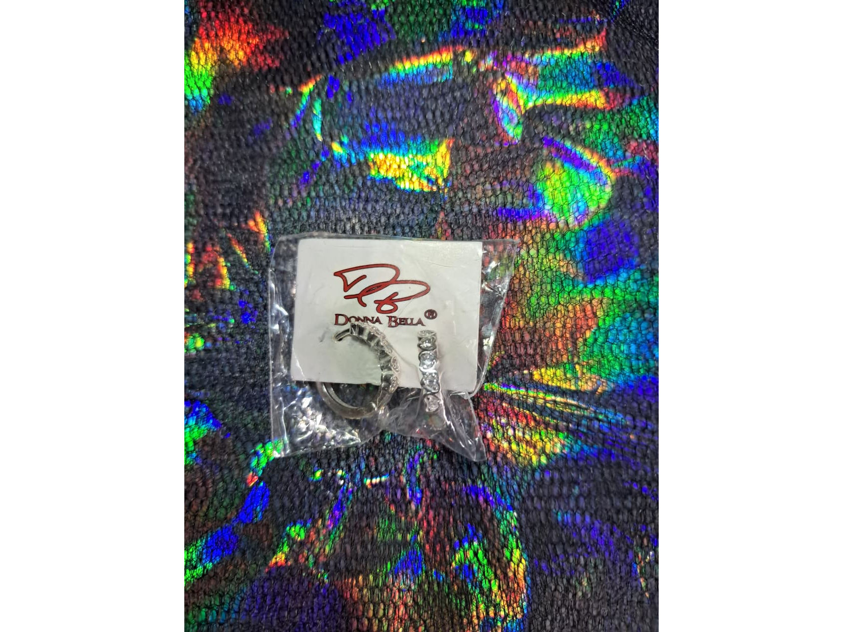 AROS CORAZÓN STRASS