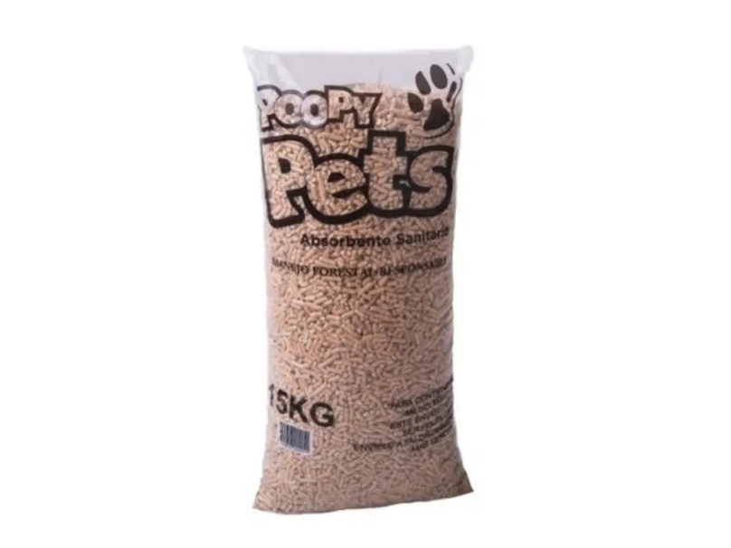 Pellet de pino sanitario x 15 kg