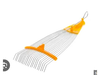 Barrehojas plegable metalico