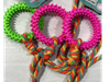 Mordillo circulo con pinches y soga