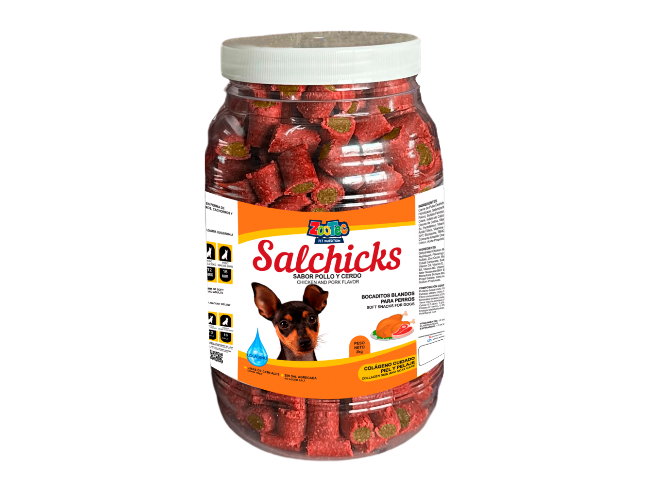 Salchichas saborizadas x 2 kg