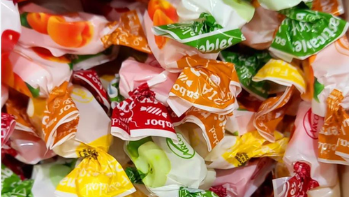 Caramelos masticables