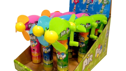 Jueguetes con golosinas