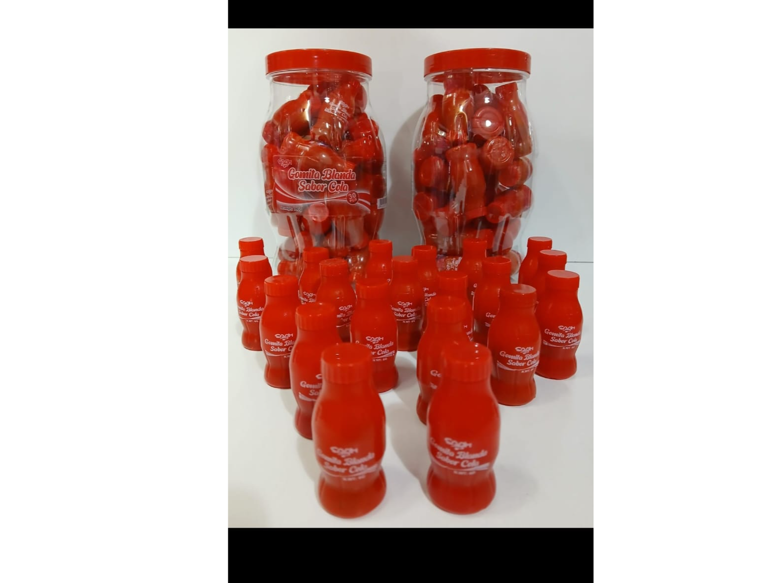 Goma blanda 6gr 30u sabor cola