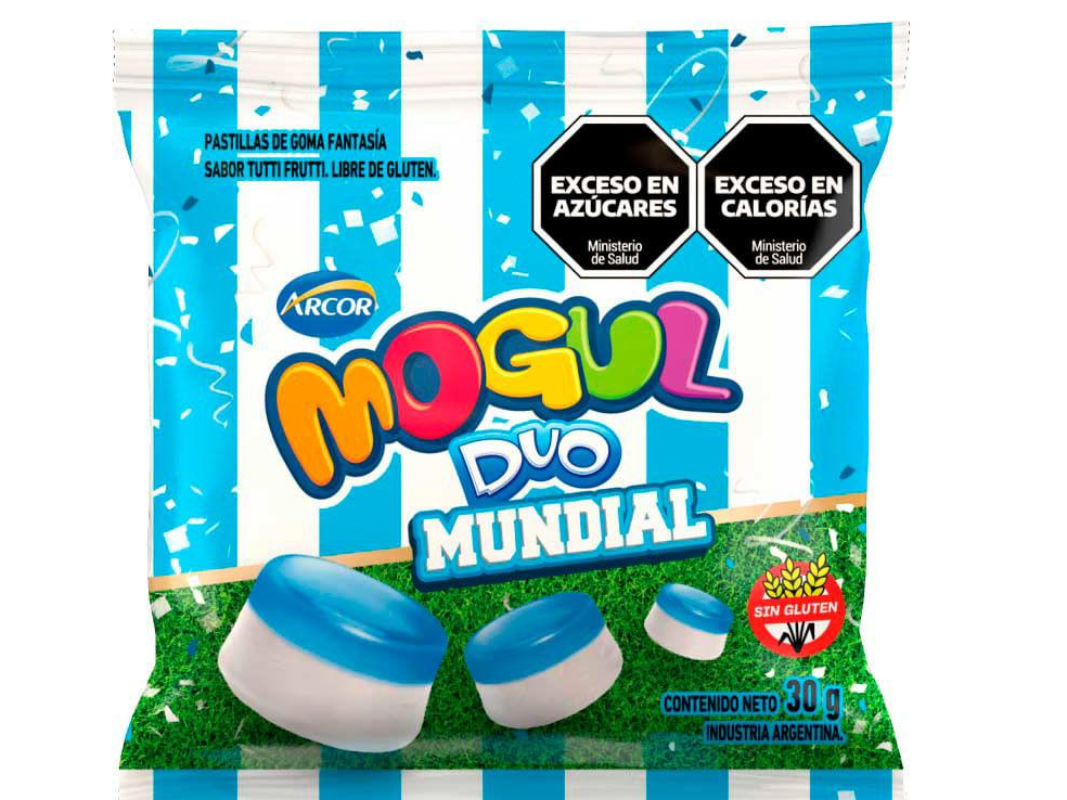 Gomita Duo Mundial Mogul 30gr 12u