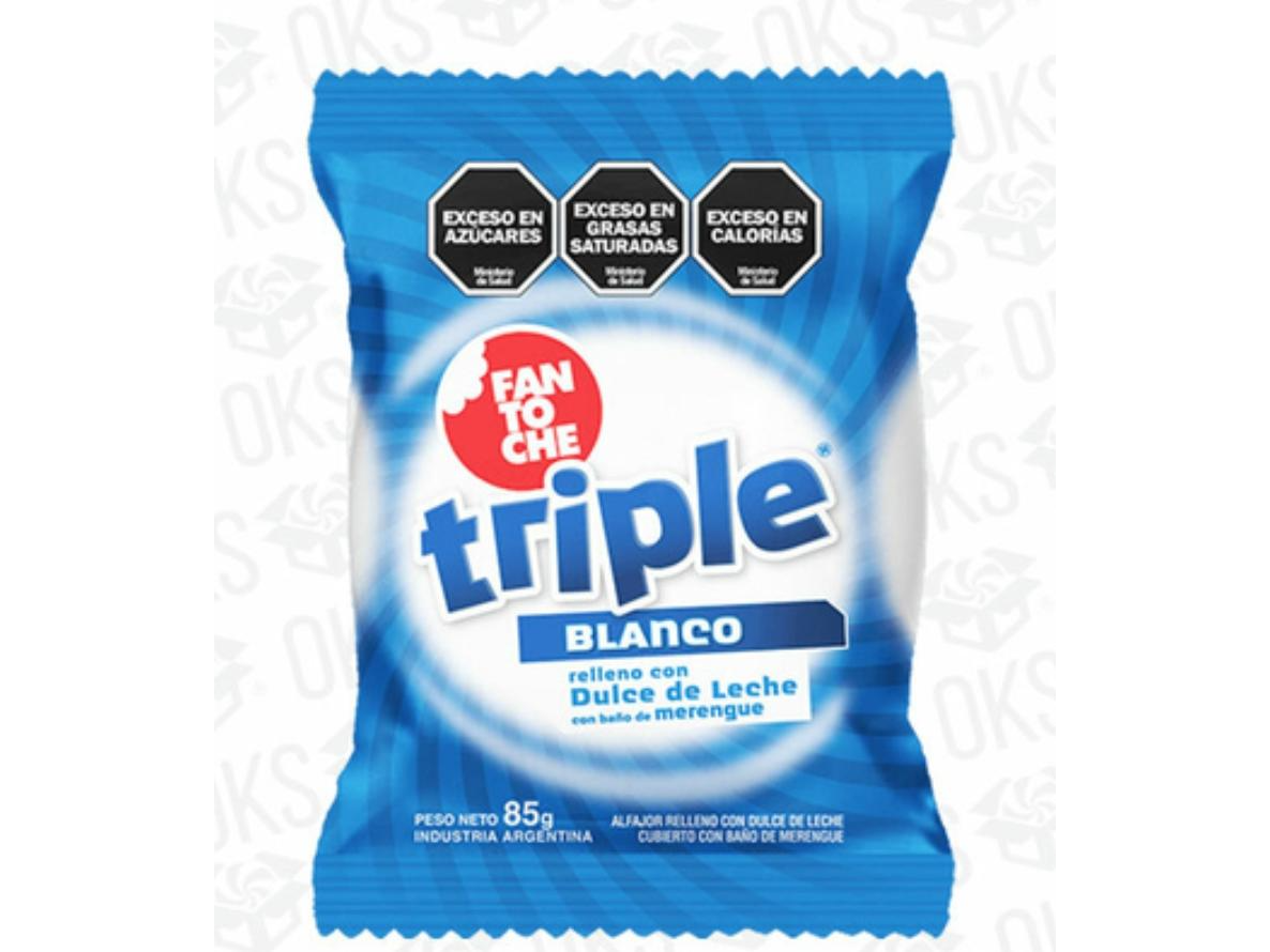 Fantoche Triple Blanco
