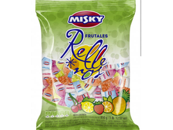 Caramelos Misky saquitos frutales