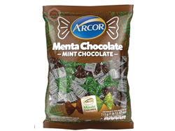 Caramelos Arcor menta y chocolate