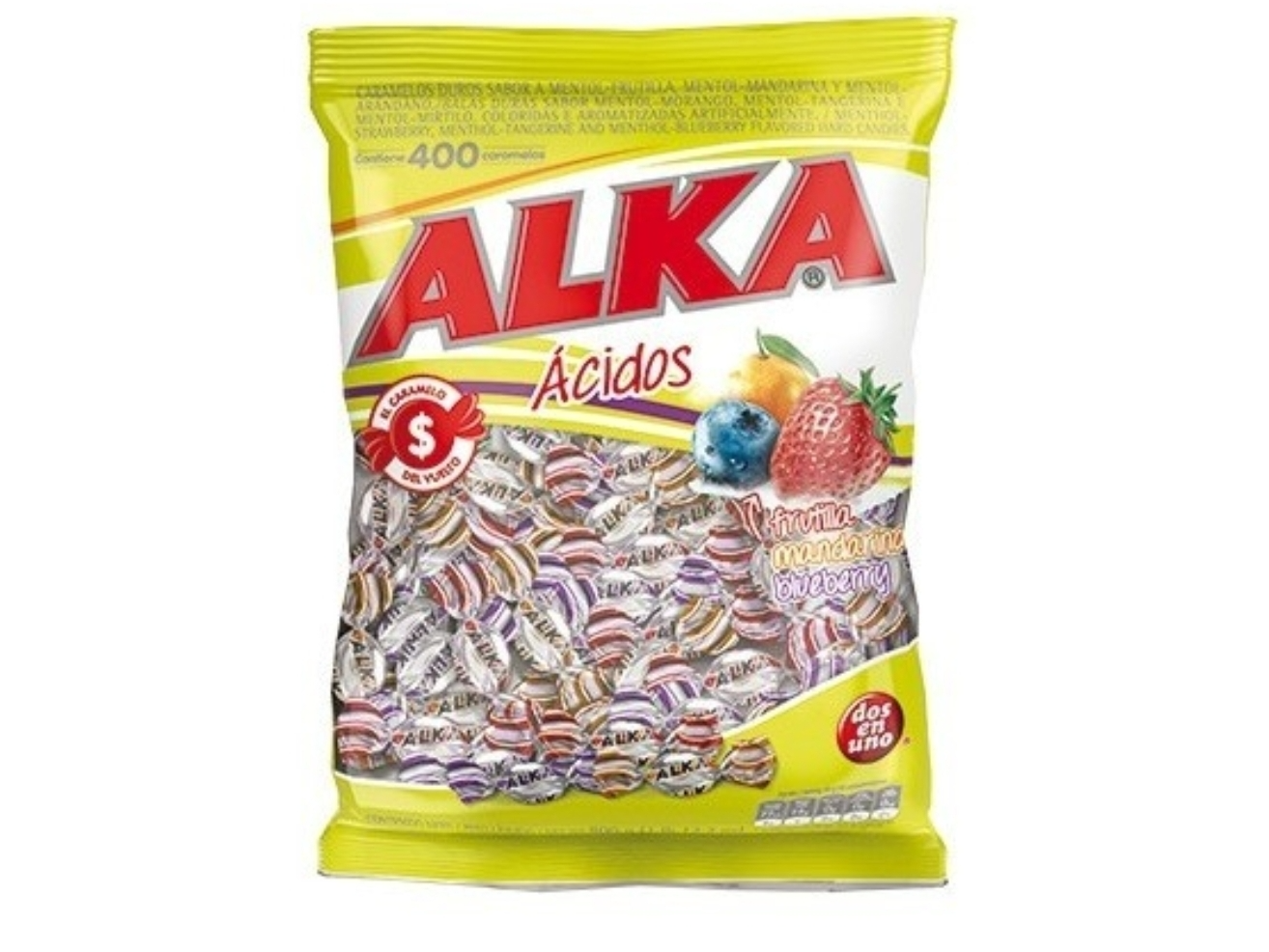 Caramelos Alka ácidos
