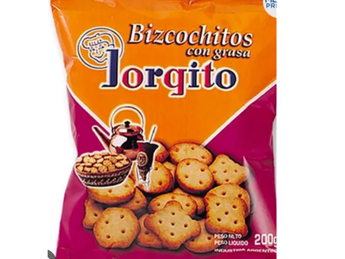 Bizcochitos Jorgito 200gr