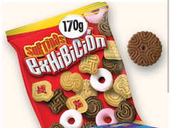 Galletitas exhibición