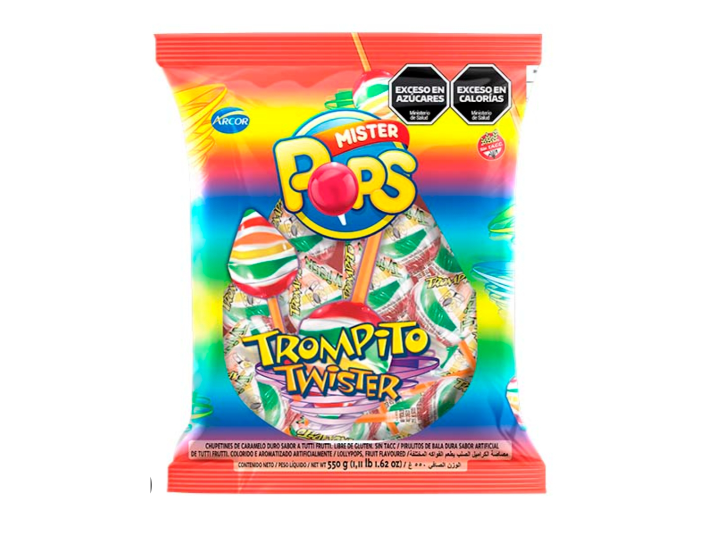 Chupetin Trompito Mister Pops