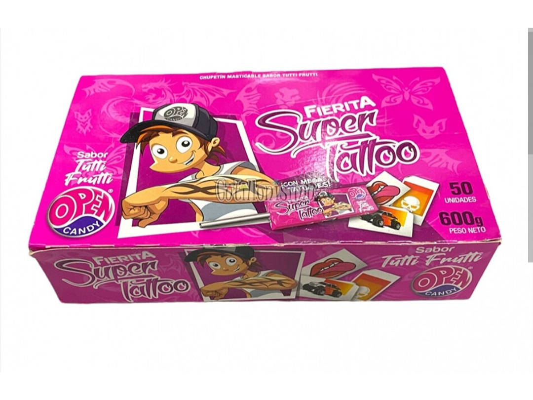 Chupetin Super tattoo