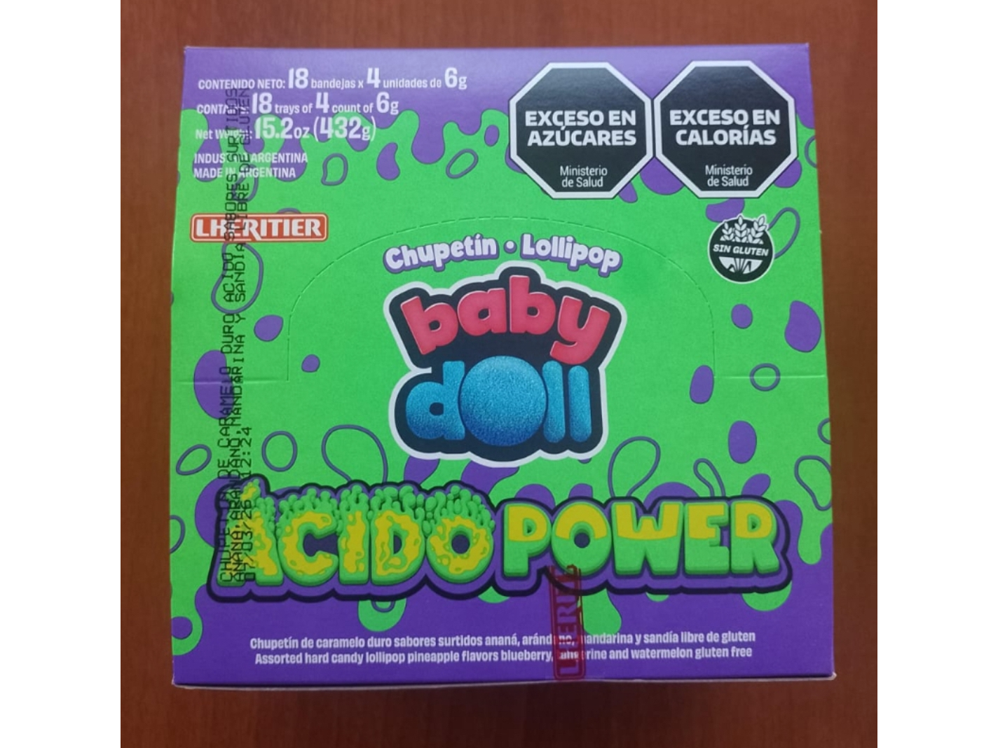 Chup baby doll Ácido