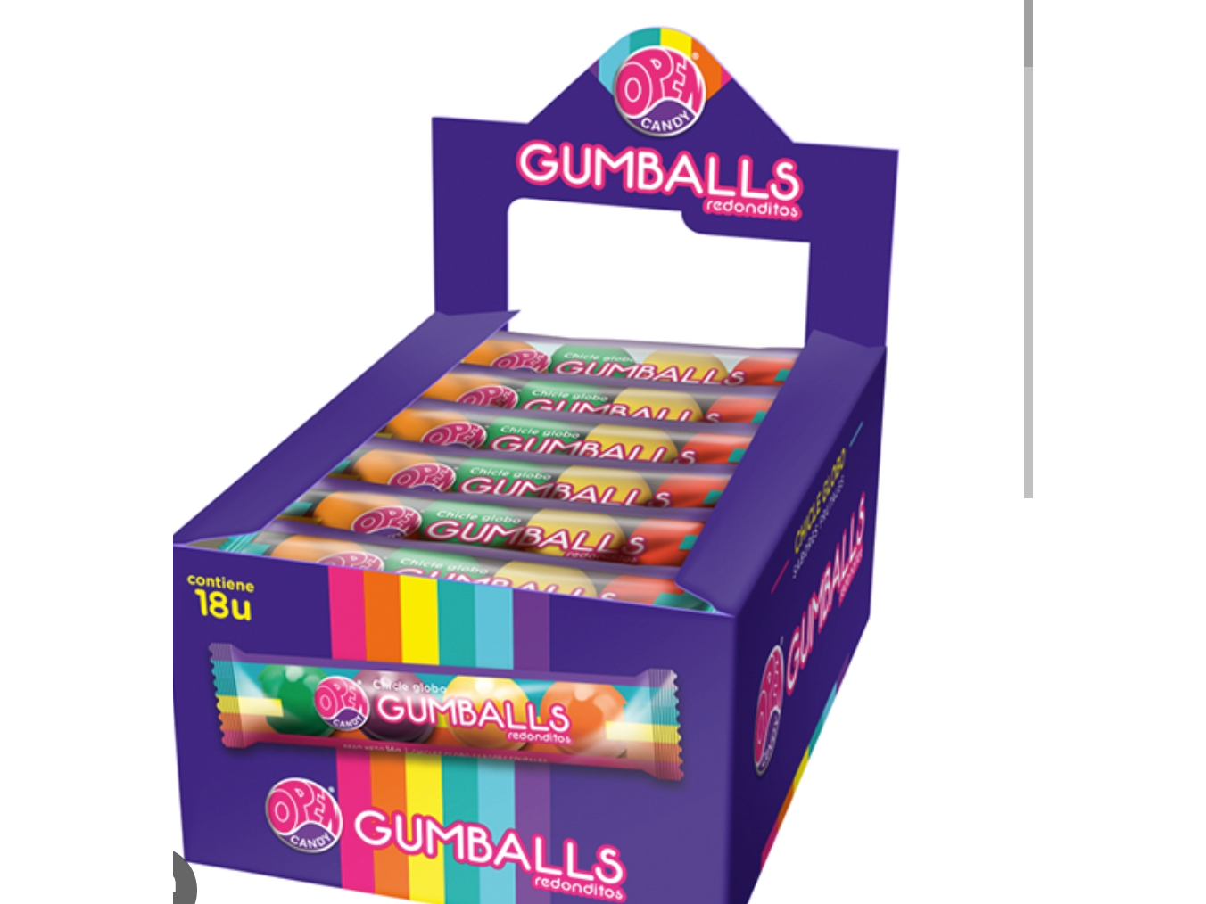 Chicle gumballs redonditos