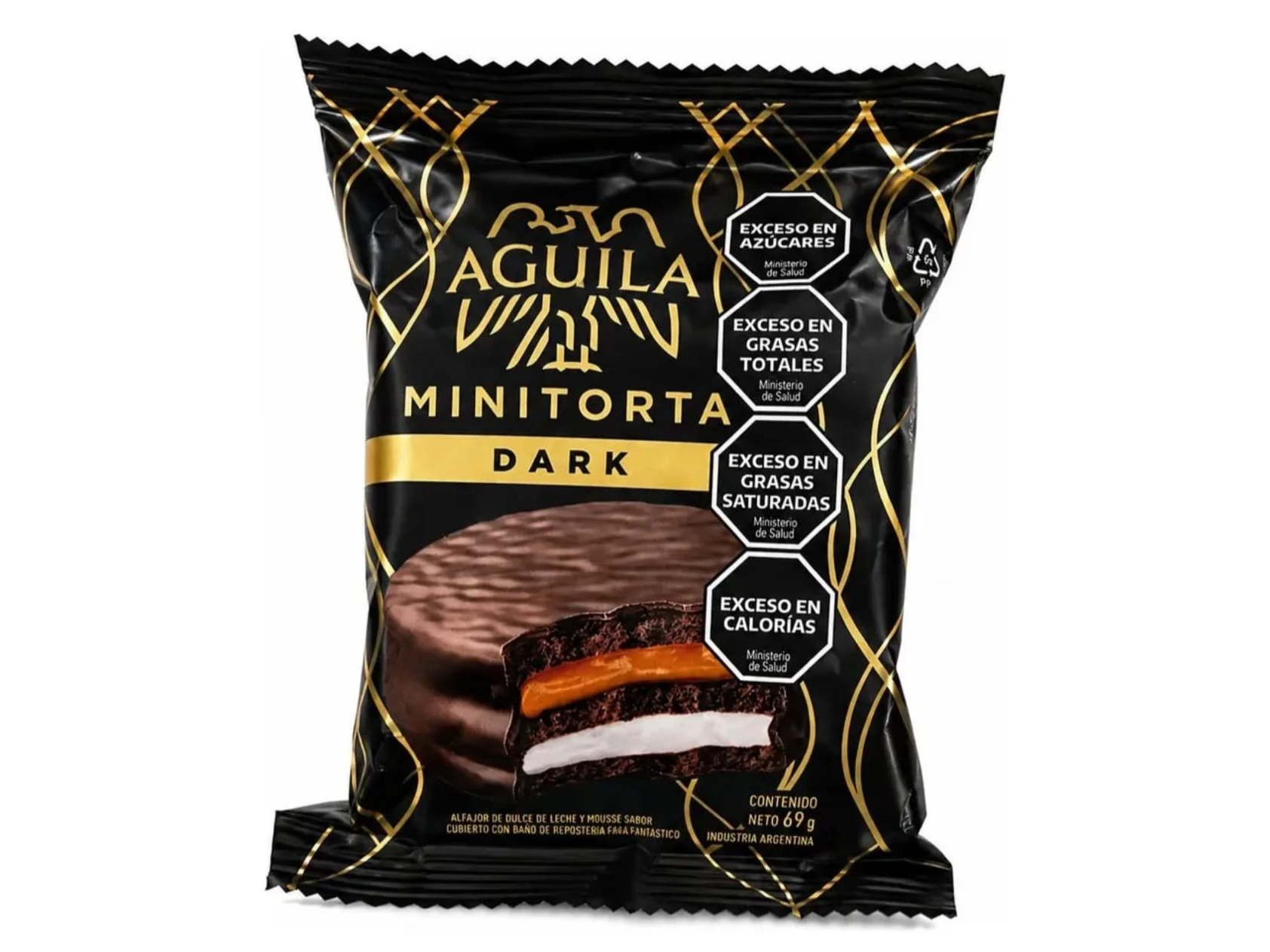Alfajor Mini tortas aguila 69gr