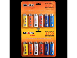 Encendedor Shark maxi 12u