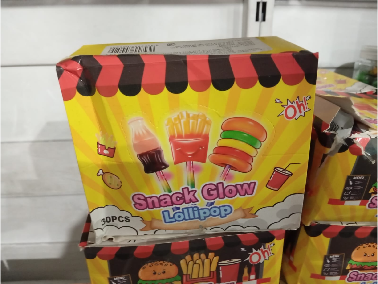 Snack glow Lollipop 30u