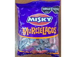 Gomitas Murcielagos Misky Halloween 500gr
