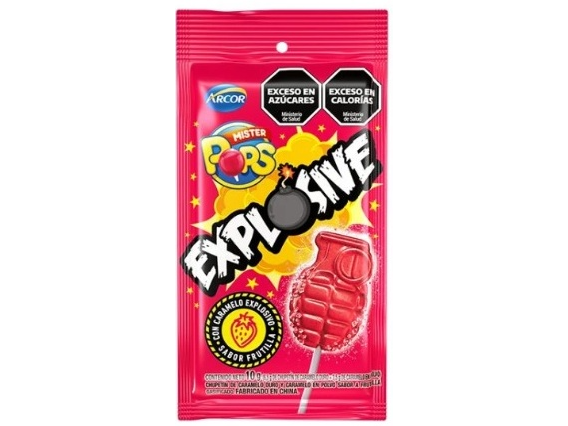 Chup Mister pops explosive 10g 20u