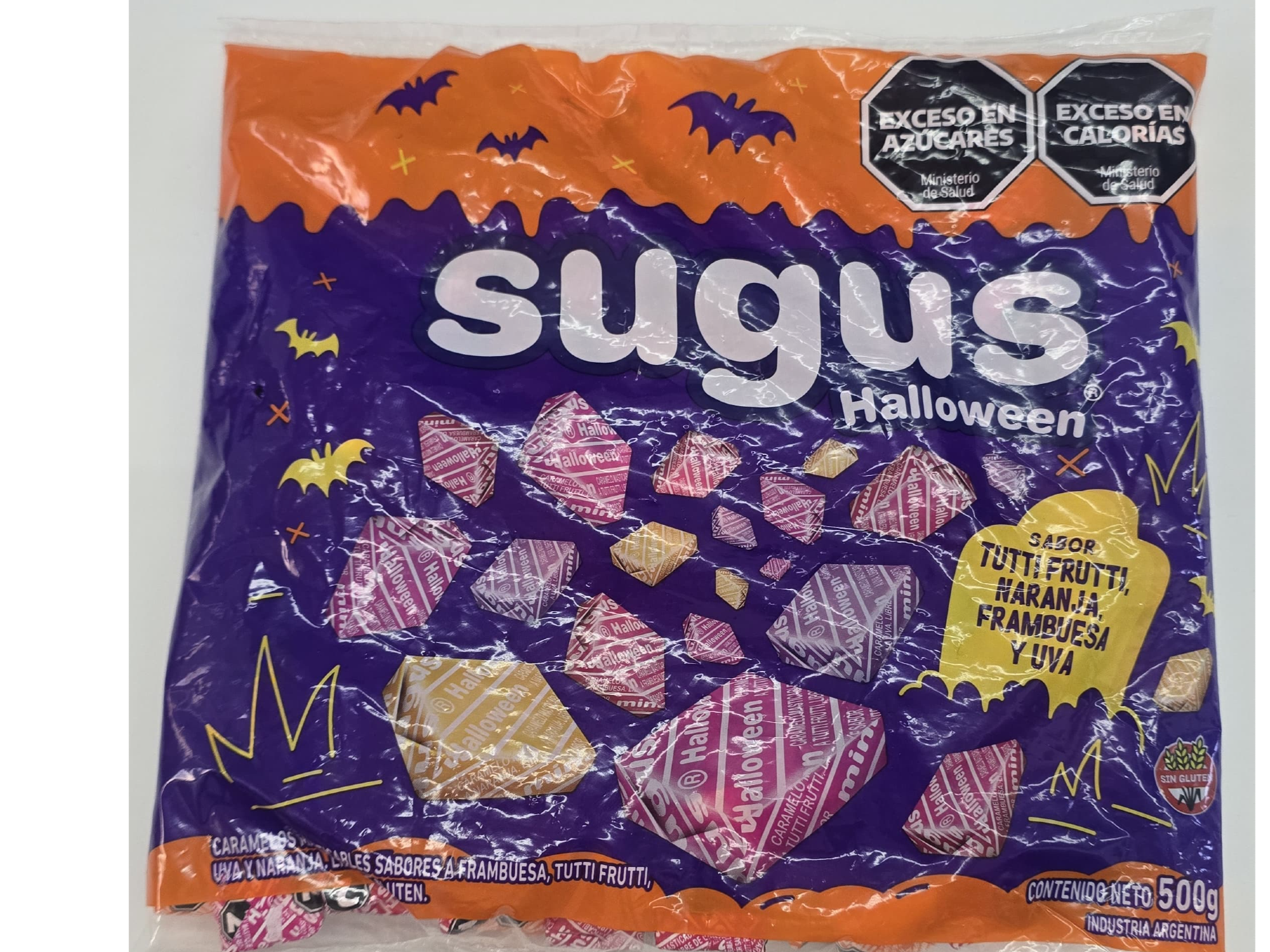 Caramelos mini Sugus plegado Halloween 500gr