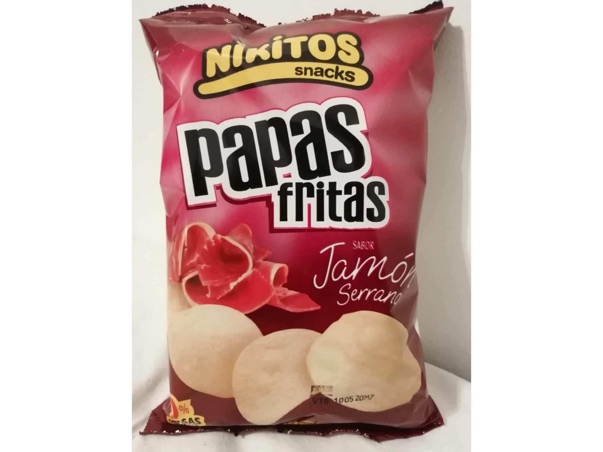 Papas jamón Nikitos 70gr
