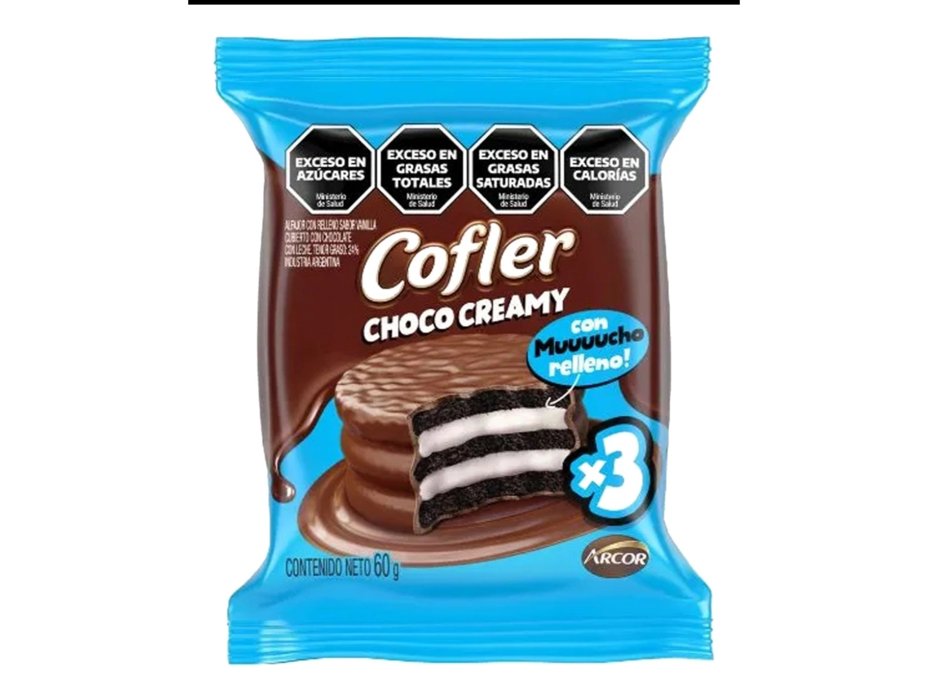 Alfajor cofler choco creamy