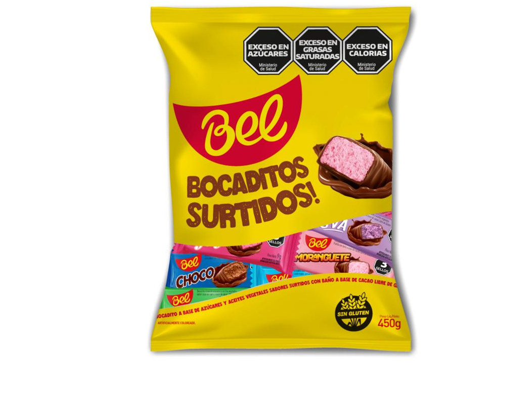 Bocadito bel surtidos 9gr 50u