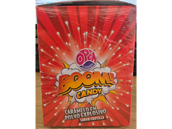 Caramelo boom candy gasificado frutilla 20u
