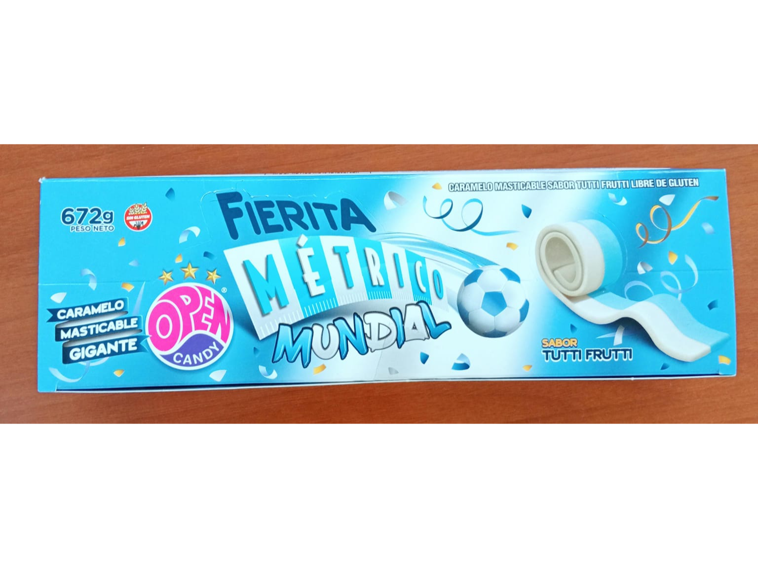 Caramelo métrico mundial 672gr 24u