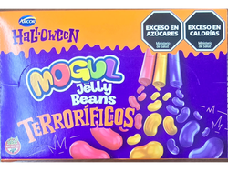 Gomitas Jelly beans Terroríficos Halloween Mogul 10u