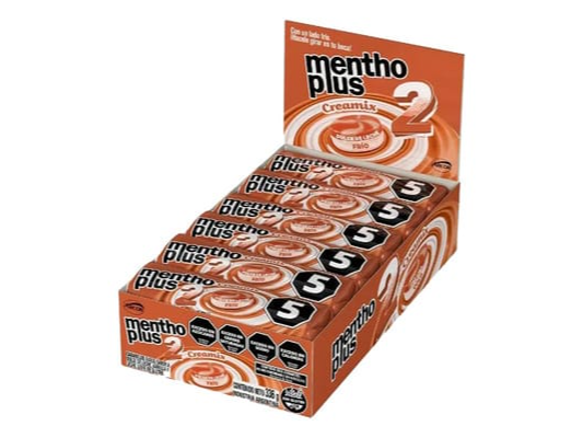 Pastillas Menthoplus creamix dulce de leche