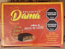 Bocaditos rellenos Dama