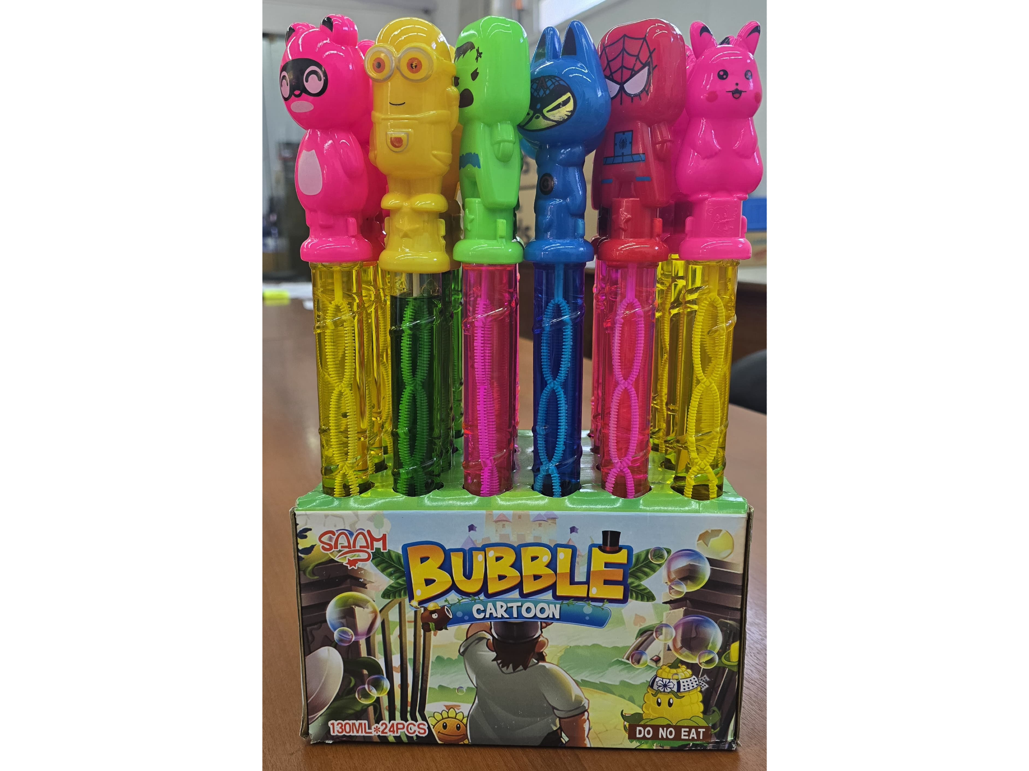 Burbuja saam de agua 130ml 24u bubble carton