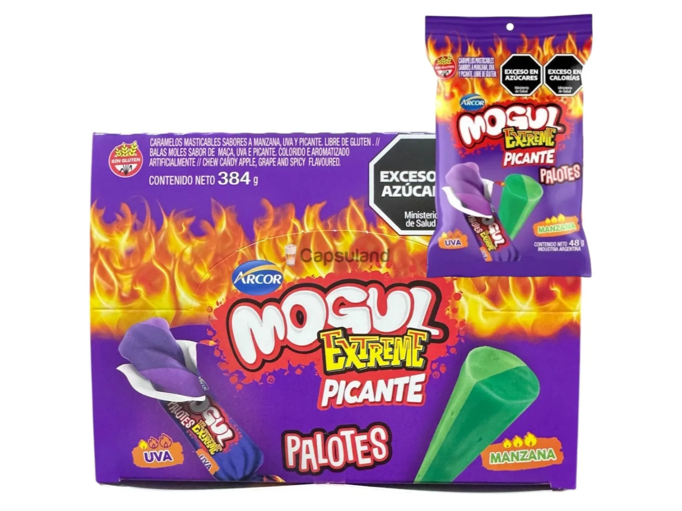 Mogul extreme picante palotes 48gr