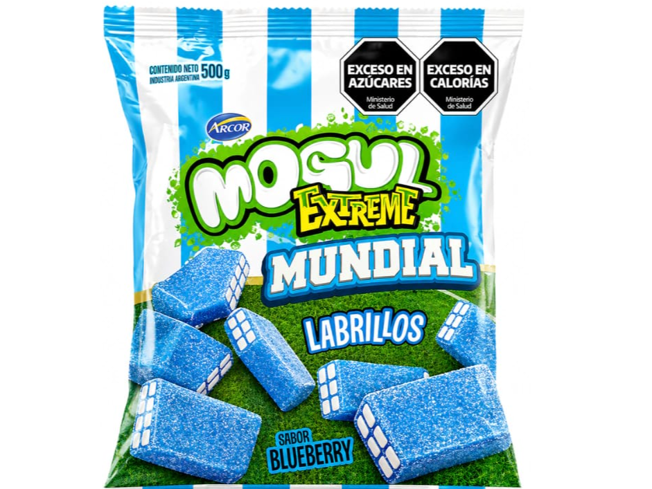 Gomita Ladrillo Mundial Mogul 500gr