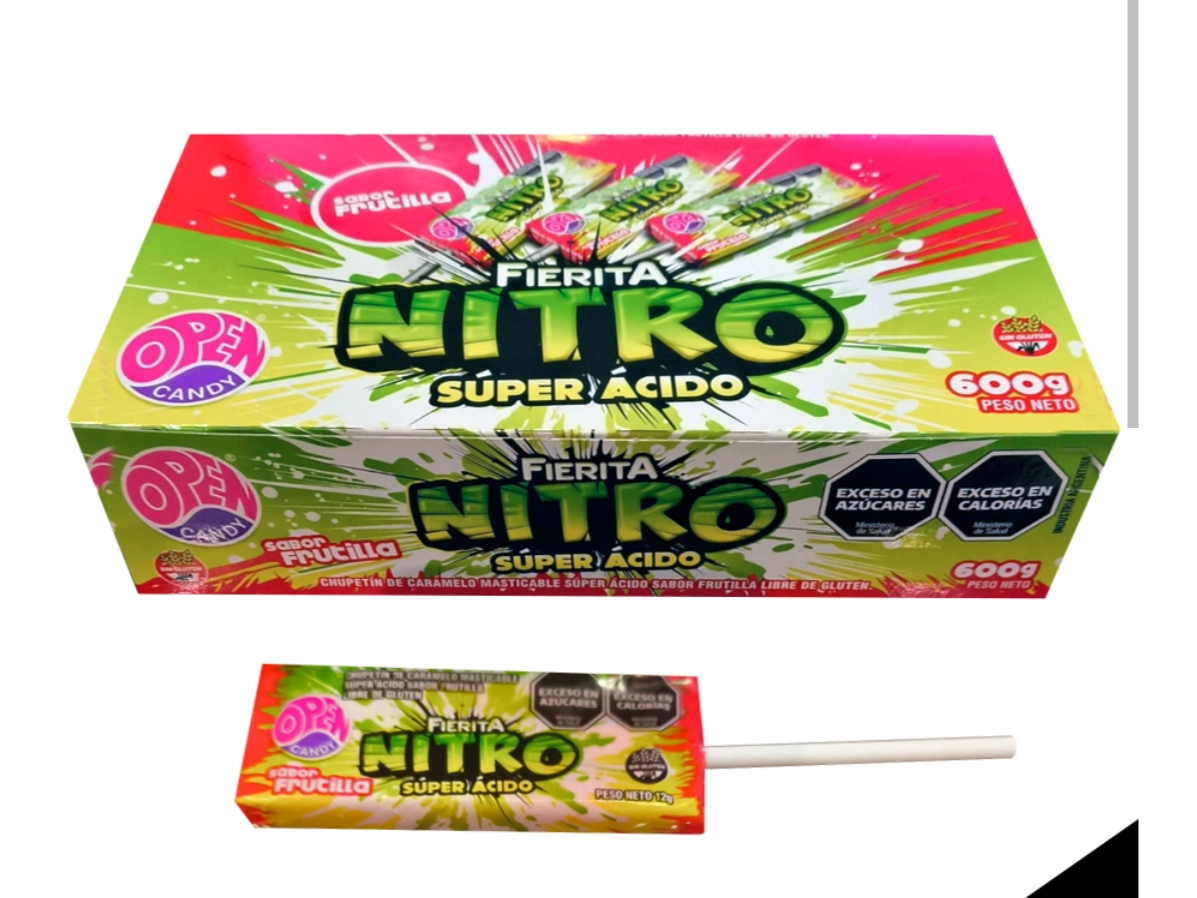 Chupetin nitro ácido fierita