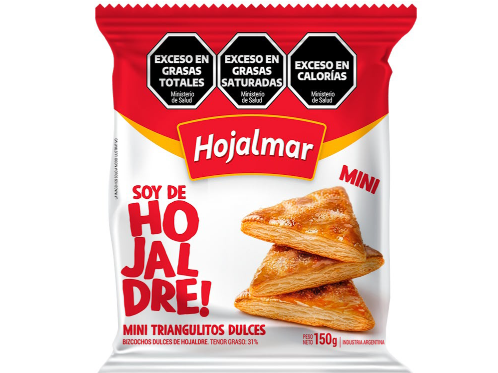 Bizcochitos hojalmar mini triangulos 150gr