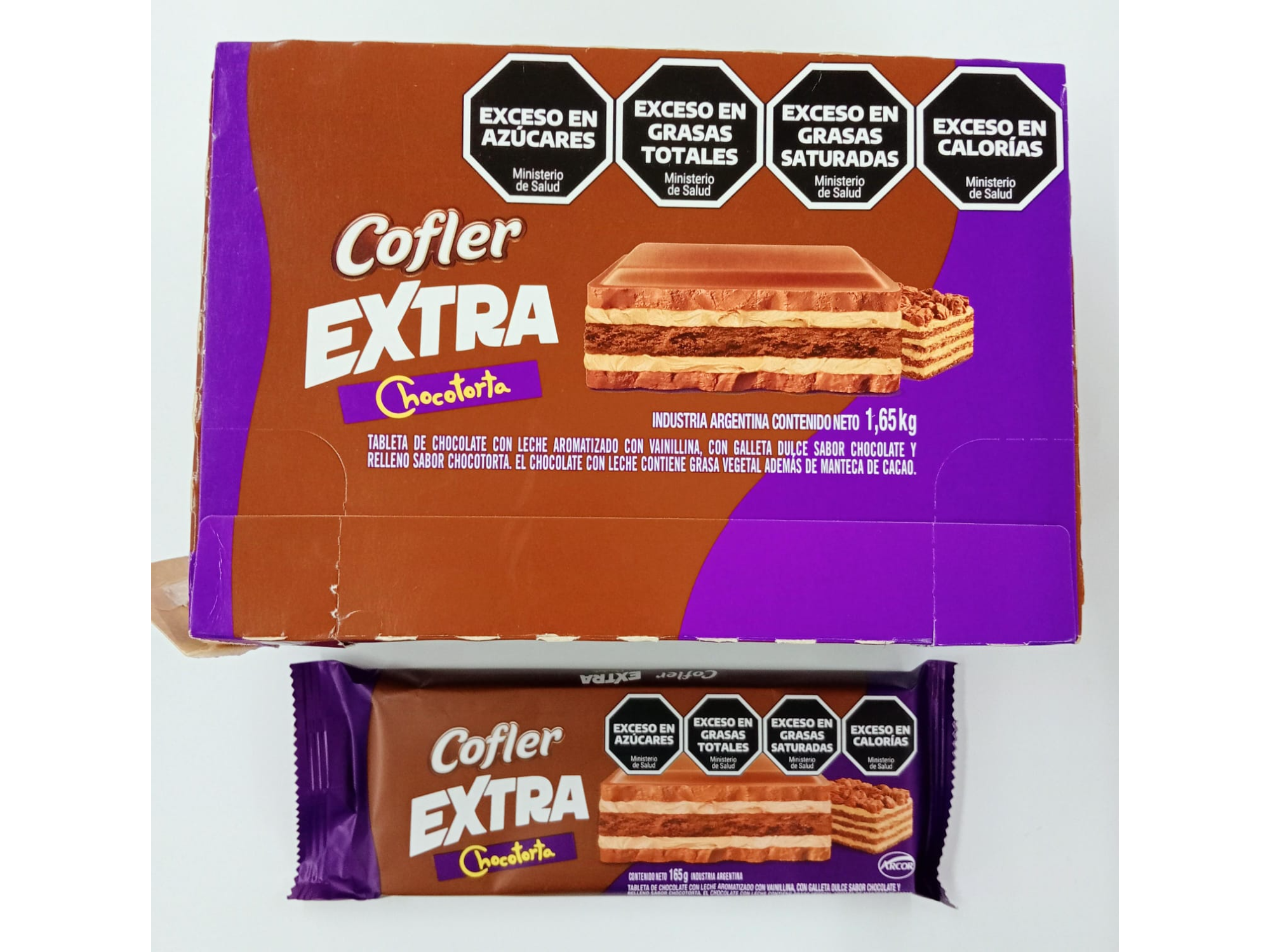 Chocolate Cofler extra 165gr 10u