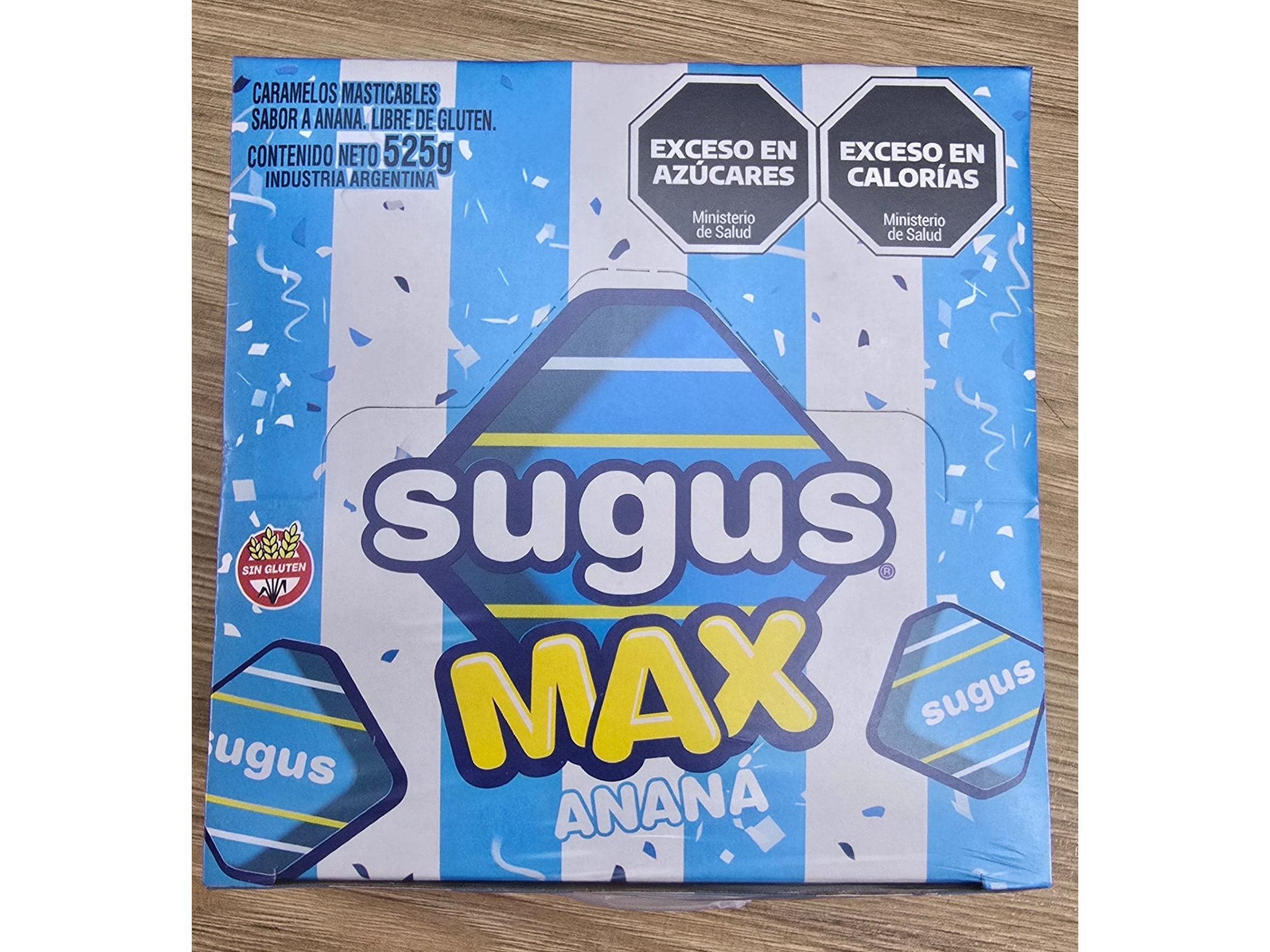 Caramelo Sugus Max Mundial 70u Anana