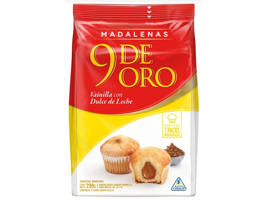 Madalena rell C/ddl 9 de Oro 230g 10u