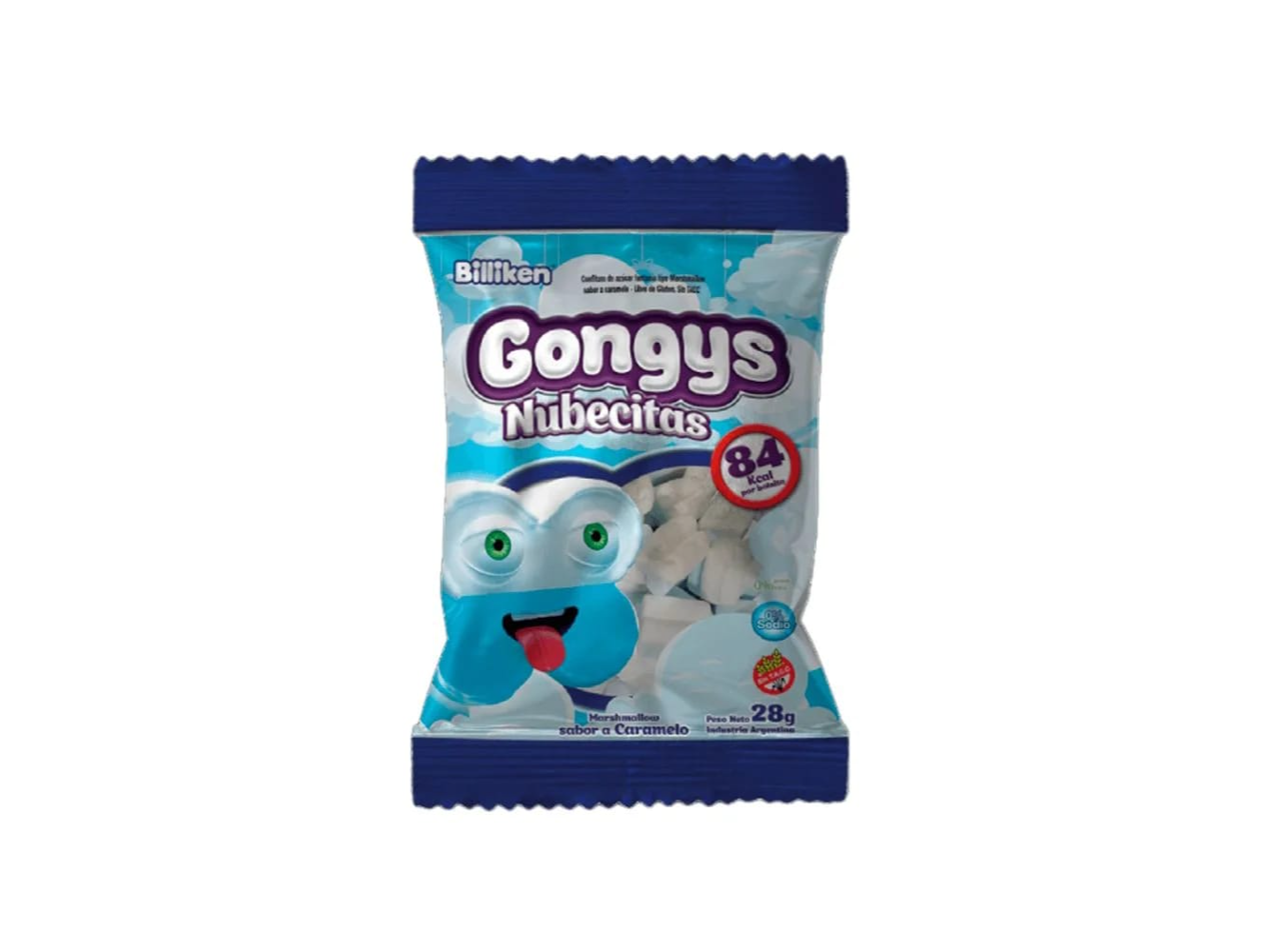 Gom gongys marhsmallow 28gr 48u