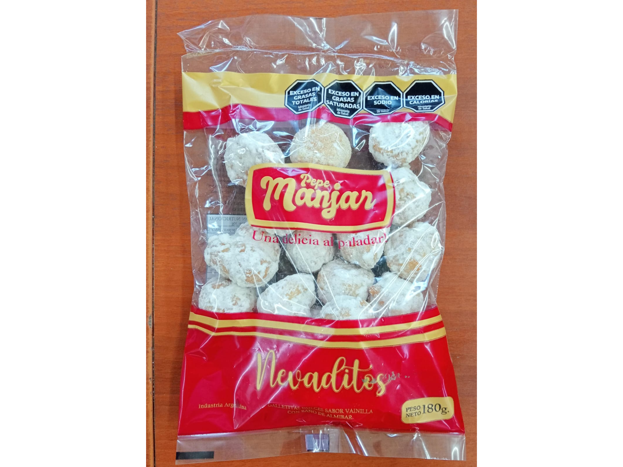 Nevaditos manjar 180gr 20u